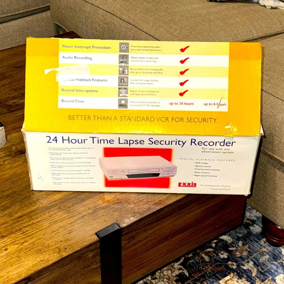 IOB Exxis 24 Hour Time Lapse Security Recorder Security System Model ER24TLCN - Picture 1 of 16